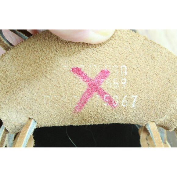 LL Bean Brown Leather Lace Up Unlined Gumshoes Duck Boots Size 8 Wide - Picture 8 of 10